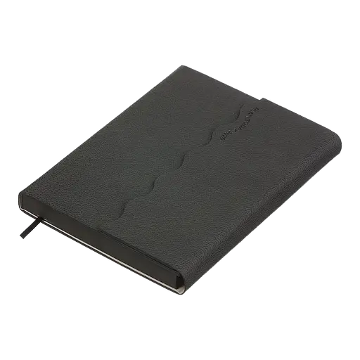 Щоденник датований Buromax Charme 2026 A5 штучна шкіра сірий (BM.21146-09) - фото 3