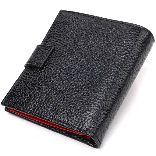 Мужской кожаный кошелек Canpellini 9.7х11х1 см acs0025726 - фото 2