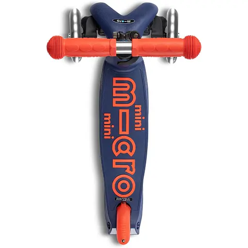 Самокат Micro Mini Deluxe Foldable LED Синій (MMD196) - фото 5