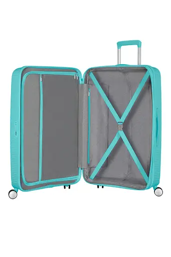 Чемодан American Tourister SOUNDBOX 77 см AQUA BLUE 77x51,5x29,5(32,5) 32G*21003 - фото 9
