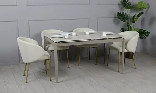 Стіл Хіт розкладний 1400/2000x800x750 бежевий - фото 18