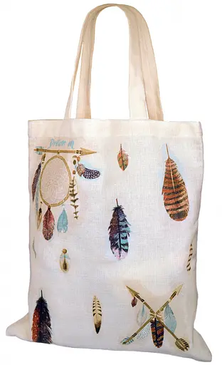 Дитячий набір для творчості. Декупаж по тканині "Еко-сумка-ловець снів" (Д-006/1) D-006/1 від 10 років - фото 2