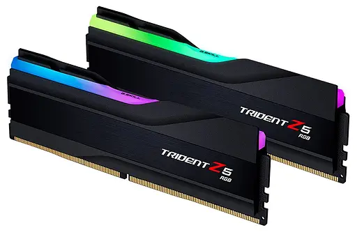 Память 16Gb x 2 (32Gb Kit) DDR5, 6000MHz, G.Skill Trident Z5 RGB, Black, 36-36-36-96, 1.35V, с радиатором (F5-6000J3636F16GX2-TZ5RK) - фото 2