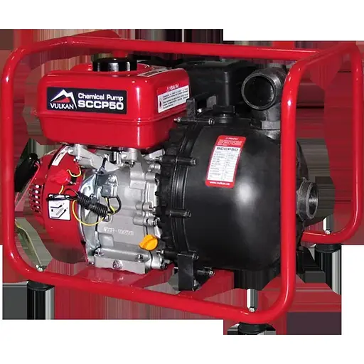 Мотопомпа рукав 50мм, 30м3/год, підйом 25м, для хімікатів, SCCP50