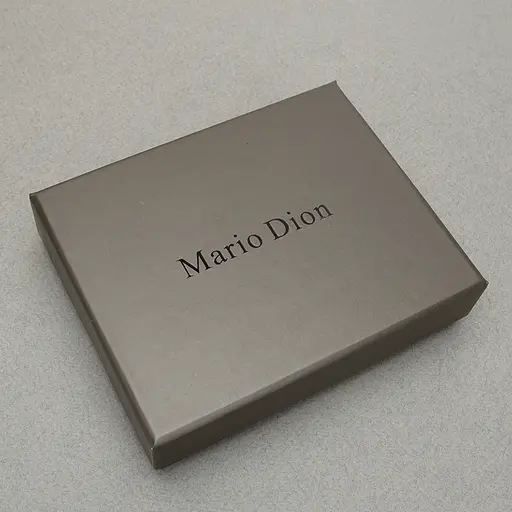 Кошелек мужской кожаный на магните Mario Dion 208E черный - фото 8