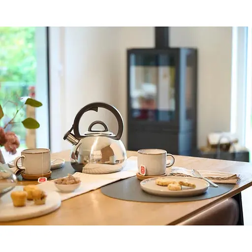 Чайник зі свистком Tefal Duetto+ 2.5 л чорний (N4180310) - фото 2