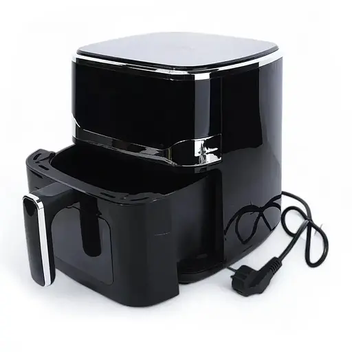 Аэрофритюрница безмасляная Crownberg CB-5548 5л электрическая с сенсорным управлением 1400Вт - фото 2