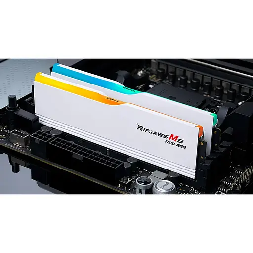 Модуль памяти DDR5 2x16 ГБ/6000 G.Skill Ripjaws M5 Neo RGB White (F5-6000J3636F16GX2-RM5NRW) - фото 5