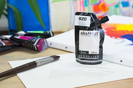 Акрилова фарба Sennelier Abstract, 120 мл, Переливчаста перлина (Iridescent Pearl) - фото 4
