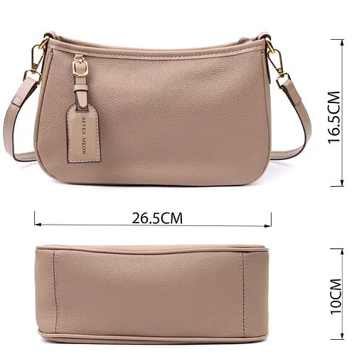 Кожаная женская сумка Vintage 26.5х16.5х10 см sum0026581 - фото 3