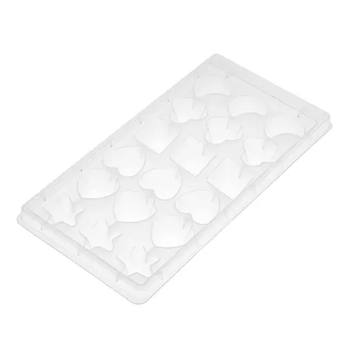 Форма для льда пластиковая 24.5 x 12.5 см, Kitchette Серый 83851 - фото 1