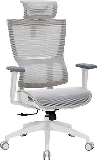 Офісне крісло OfficePro Elegant OC660-W-LG-LG (OC660-W-LG-LG) - фото 1