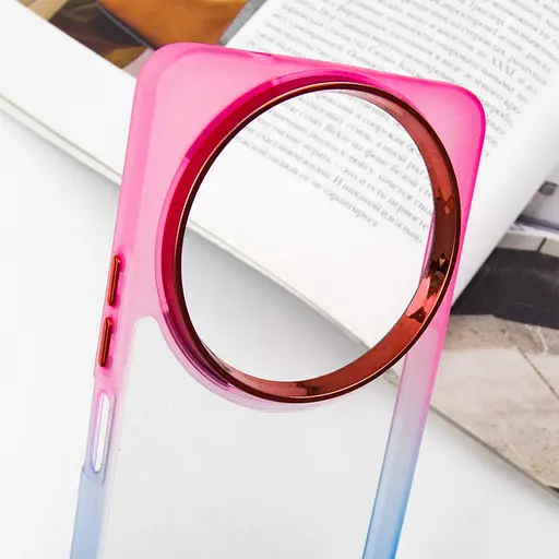 Чохол Epik TPU+PC Fresh sip series для Xiaomi Redmi A3 Синій/Рожевий - фото 5