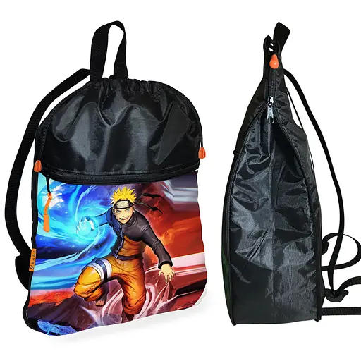 Шкільний рюкзак дитячий Аніме Наруто + Сумка для взуття спортивної форми рюкзак-мішок для хлопчика (01785) - фото 2
