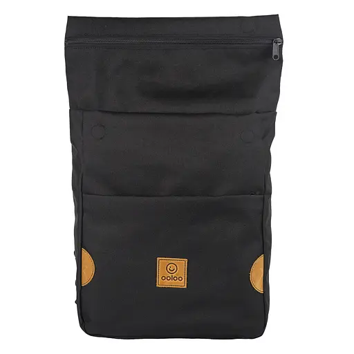 Рюкзак OOLOO Валабі 28х11х39 см 12л, оксфорд 900 чорний - фото 2