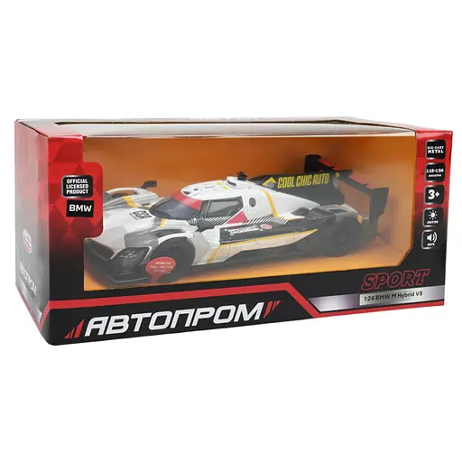 Колекційна машинка BMW M Hybrid V8 68285A(G) масштаб 1:24 - фото 4