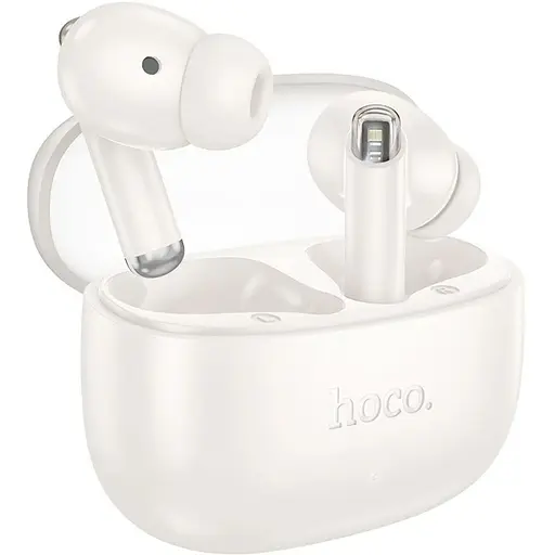 Навушники бездротові Hoco TWS EQ12 вакуумні білий