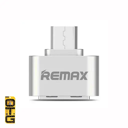 Перехідник Otg Remax MicroUSB usb RA-OTG Silver сріблястий - фото 5