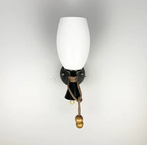 Бра з вимикачем у чорному корпус Line.F 11299/1W - фото 5