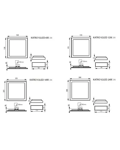 Точковий світильник Kanlux 28943 Katro - фото 2