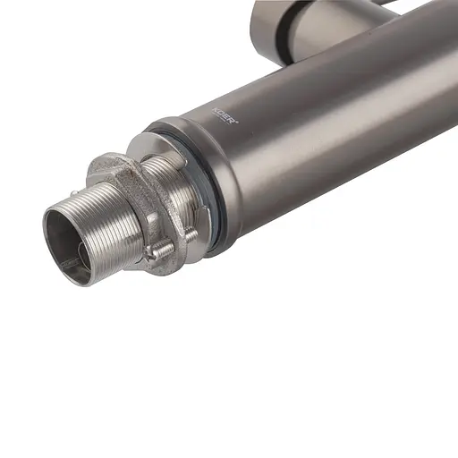 Змішувач для кухні із силіконовим виливом Koer KI-70005-07 KR3389 Графіт - фото 9