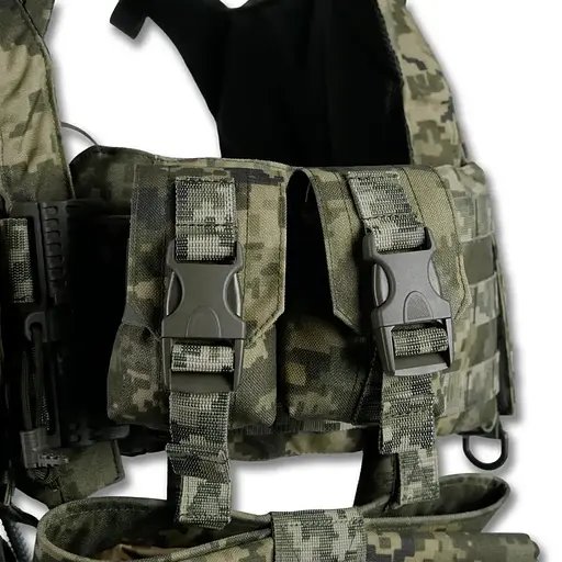 Плитоноска Kiborg GU gen.2 + 8 подсумков Pixel (1000-k45008) - фото 9