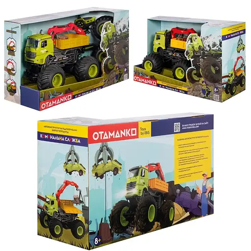 Автоконструктор Otamanko BIGFOOT Вездеход Погрузчик - фото 4