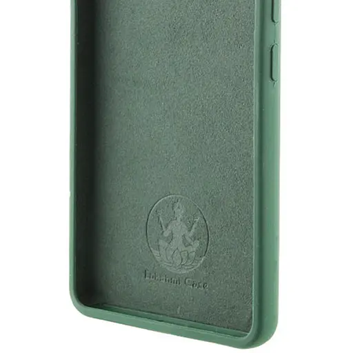 Чохол Silicone Cover Lakshmi Full Camera (AAA) для Motorola Moto E40 Зелений / Cyprus Green - фото 2