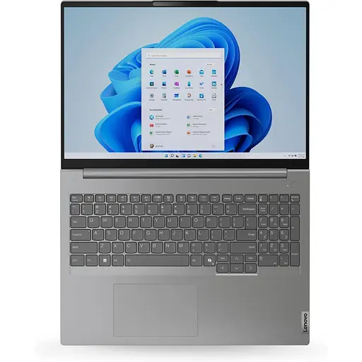 Ноутбук Lenovo 16 ThinkBook 16 AMD G7 ARP WUXGA/Ryzen 5 7535HS/16GB/512SSD/AMD Radeon/W11P/Arctic Grey (21MWA0UERA) - фото 5