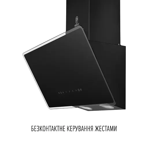 Вытяжка декоративная наклонная PERFELLI VIO 6HW NERO - фото 4