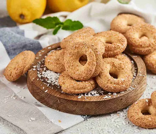 Печиво Biscotti Кокоша здобне пісочно-відсадне 295 г - фото 5
