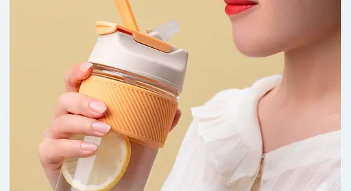 Склянка Xiaomi Funjia Double Drinking Glass 400ml Star Grey (3204272) [81702] - фото 5