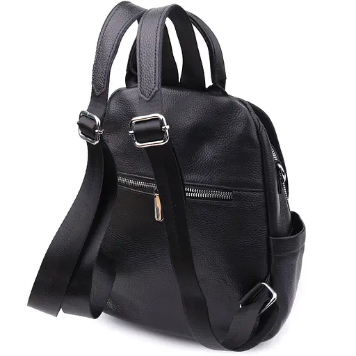 Классический женский рюкзак из натуральной кожи Vintage 23х30х13 см sum0027387 - фото 2