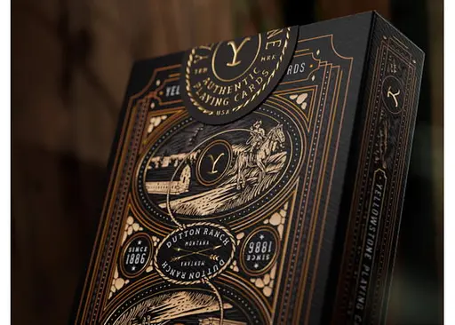 Карты игральные United States Playing Card Company Theory11 Yellowstone (ВР_КГТ11Е) - фото 3