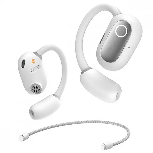 Навушники бездротові Baseus Eli Fit Open-Ear True білі (A00073200213-00) - фото 6