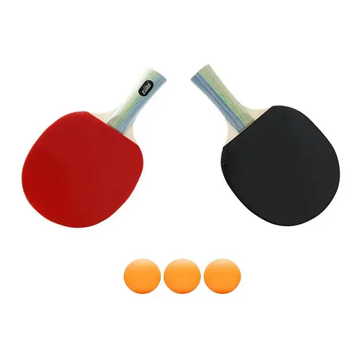 Набір для настільного тенісу Cima Newt NE-CM-10, 2 ракетки з чохлами, 3 кульки - фото 3