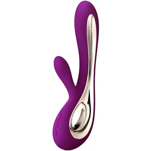 Вибратор-кролик Lelo Soraya 2 Deep Rose 12 режимов до 4 часов работы двойная стимуляция