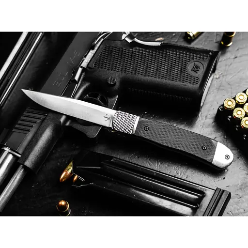 Нож Boker Plus Hidden Release Trapper G-10 - фото 4