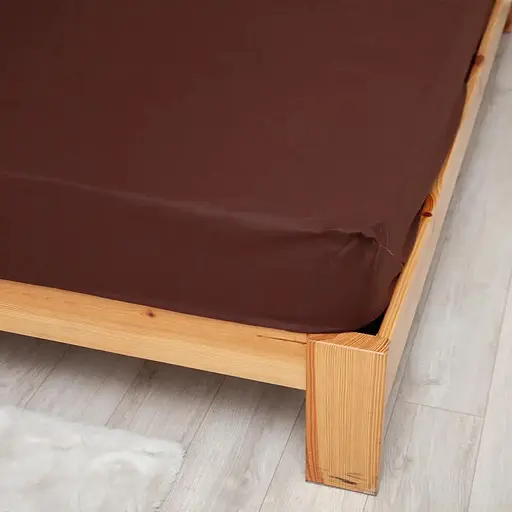 Простыня ТЕП Вдохновение с резинкой Шоколад, 90 x 200 (2-04020_27812) - фото 4