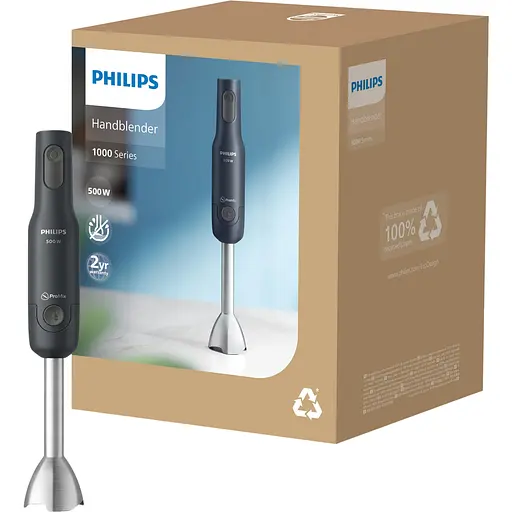 Блендер заглибний Philips Series 1000 чорний (HR2522/00) - фото 4