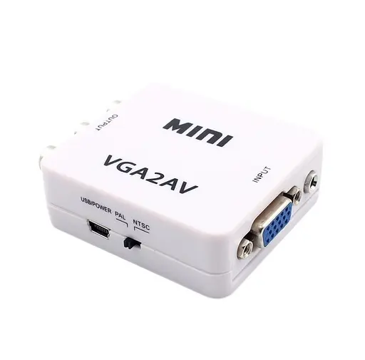 Конвертор-переходник из VGA в RCA / AV (VGA2AV)