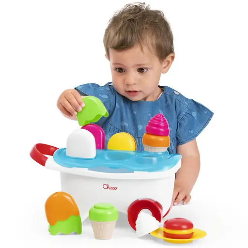 Игрушка-сортер Chicco Тележка с мороженым (12149.00) - фото 8