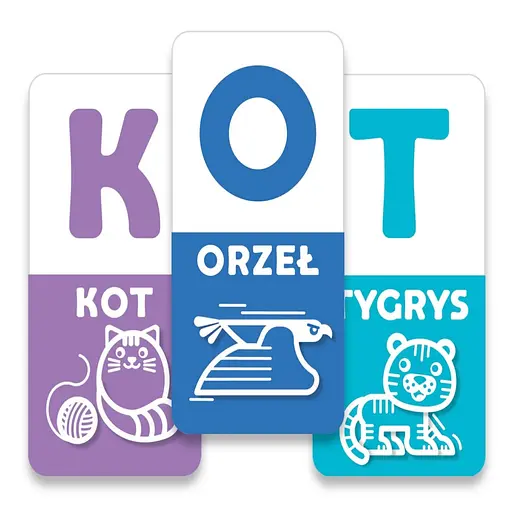 Настольная обучающая игра ABC tęcza 360135, 48 карточек - фото 3