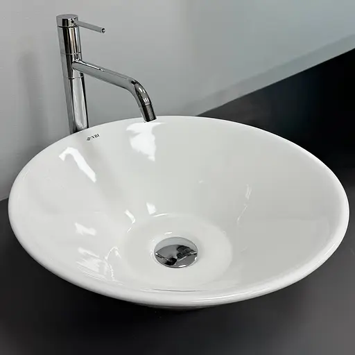 Умивальник VBI Coffa white накладний VBI-012623, Білий - фото 2