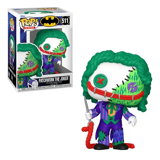 Фігурка Funko Pop ДС Джокер DC Comics Patchwork the Joker 10 см FP DC J 511
