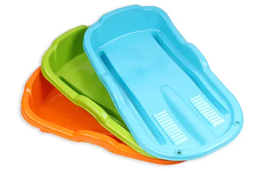 Сани-ледянка ТехноК, 62x36x15.5 см, 5132 (в ассортименте) - фото 2