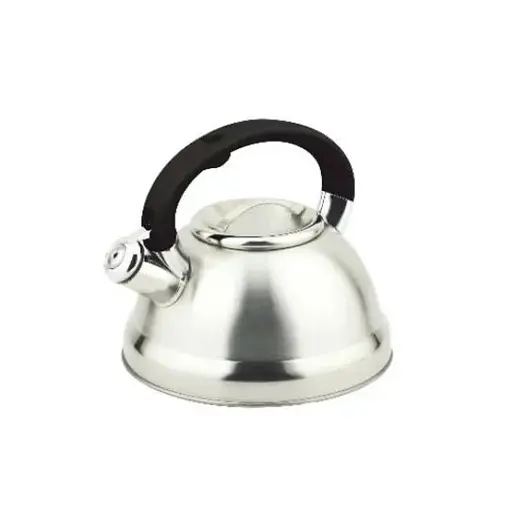 Чайник из нержавеющей стали 3,0 л со свистком для индукционной плиты Edenberg EB-3539 черный