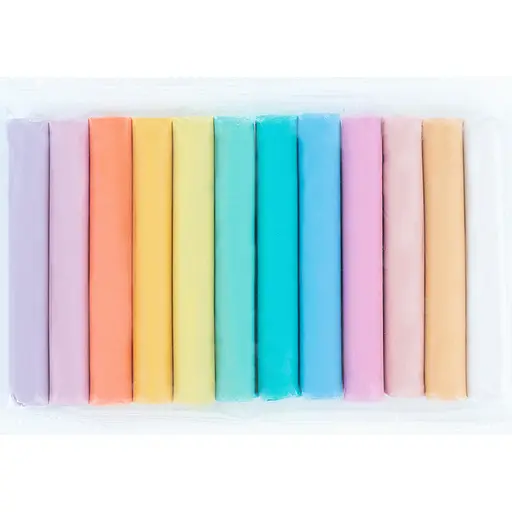 Пластилин восковой Kite Creative Pastel K-086-P 12 цветов 200 г (K-086-P) - фото 2
