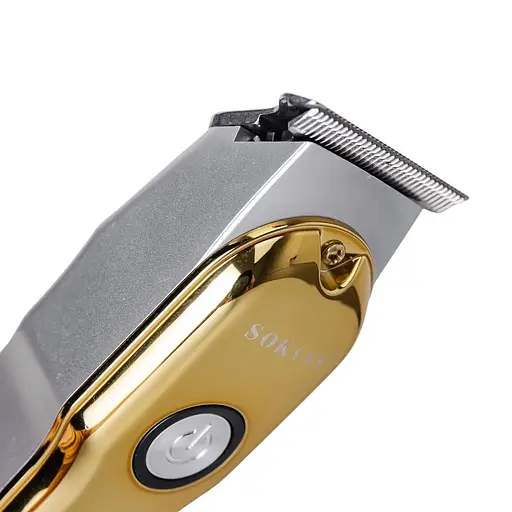 Подарочный набор: профессиональная машинка для стрижки + термос 500 мл из нержавеющей стали + прозрачные несессеры ПВХ (3 шт.) CP2026-23 - фото 4