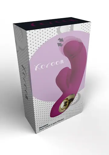 Вибратор-кролик Xocoon Harmony DualTouch G-spot 16.5 см фиолетовый - фото 3